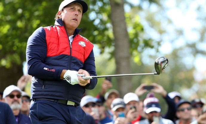 Phil Mickelson, en la Ryder 2016