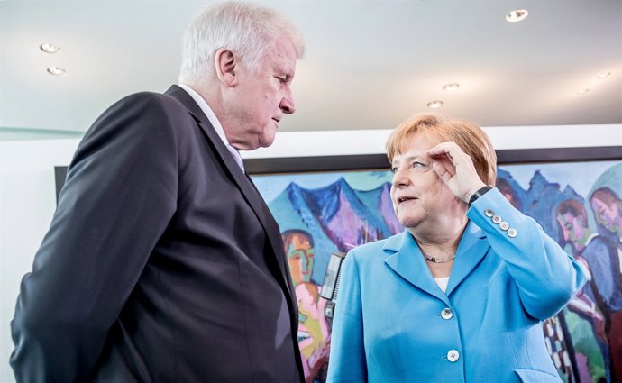Angela Merkel i Horst Seehofer