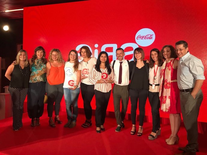 Téllez (segunda por la izda.) en 'GIRA mujeres'