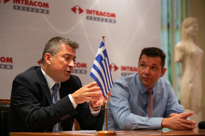 Rueda de prensa de Ercole Rovida (Intracom Telecom)