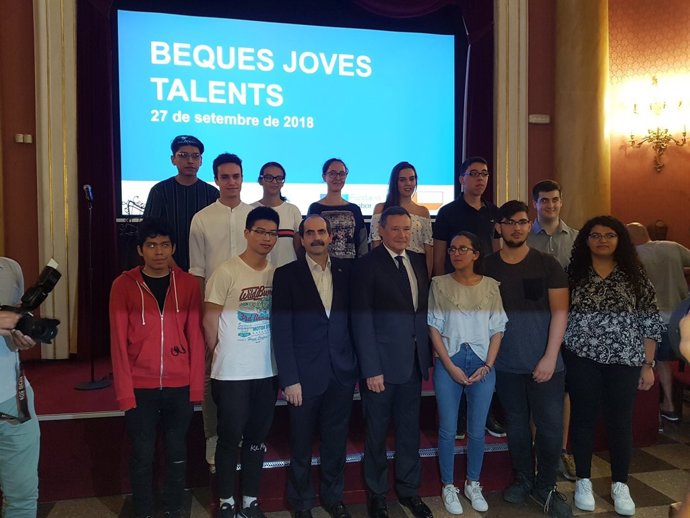 A.Simón i J.Gir, amb becats Joves Talents