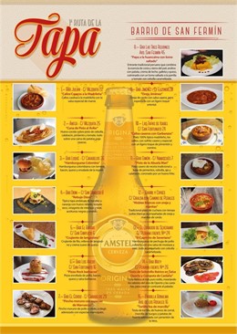 Ruta de las tapas en San Fermín