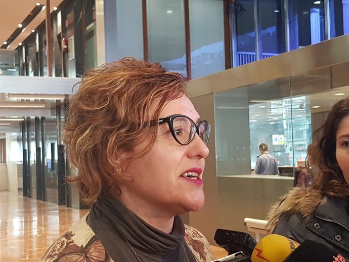 ARXIU / La regidora del PSC a Barcelona Montserrat Ballarín