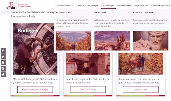 Nueva web DOC Rioja