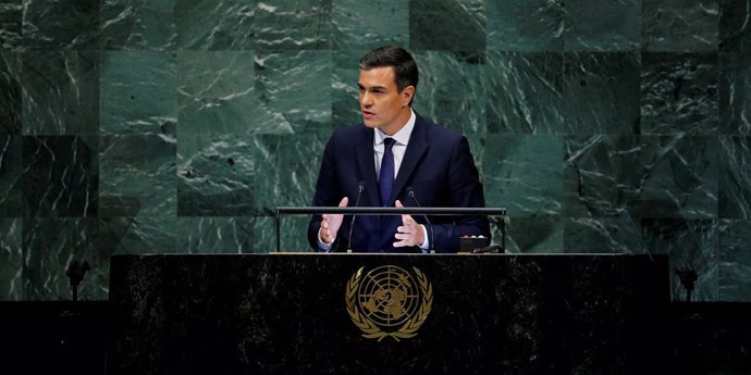 Pedro Sánchez ante la Asamblea General de la ONU