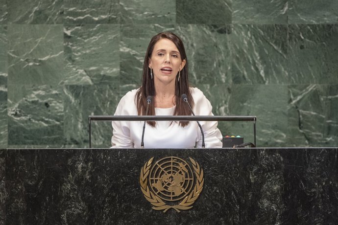 La primera ministra de Nueva Zelanda, Jacinda Ardern.