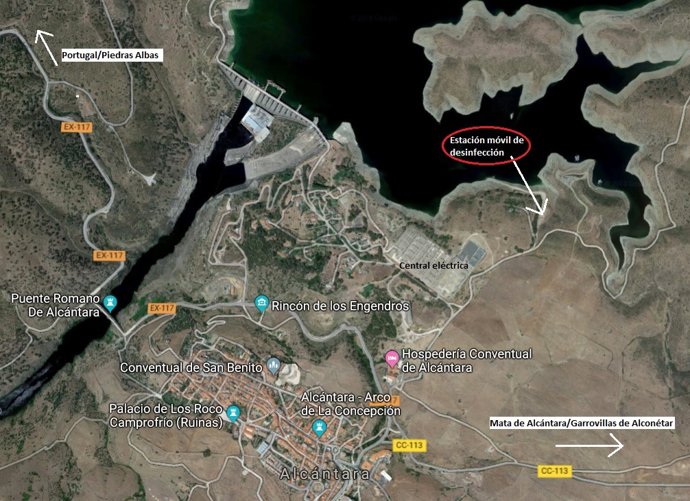 Embalse de Alcántara (Cáceres)