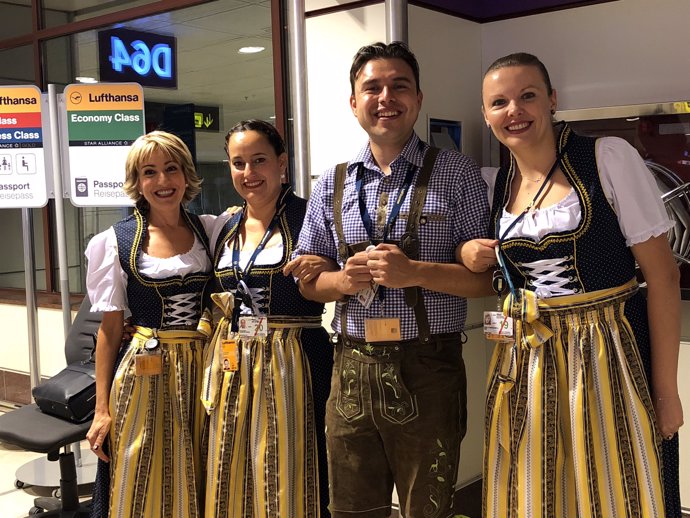 Lufthansa celebra el 'Oktoberfest'