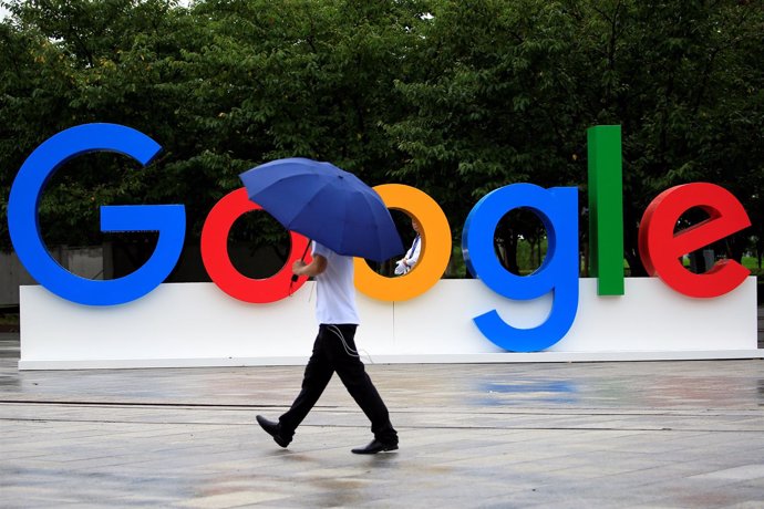 Logotipo de Google en Shanghai