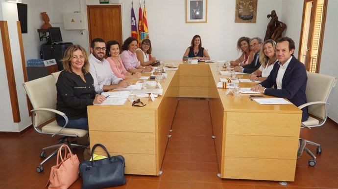 Reunión del Consell de Govern en Formentera