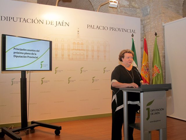 Pilar Parra informa sobre los principales asuntos del pleno de la Diputación.