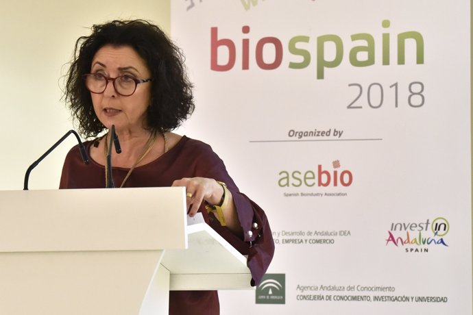 Maribel Baena en Biospain 2018