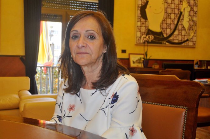 La delegada del Gobierno en Aragón, Carmen Sánchez. 
