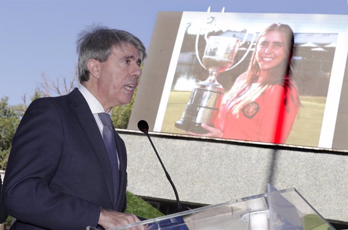 Ángel Garrido, presidente de la Comunidad de Madrid recuerda a Barquín