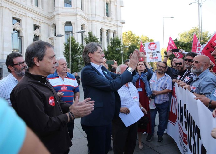 La primera teniente de alcaldede Madrid, Narta Higueras