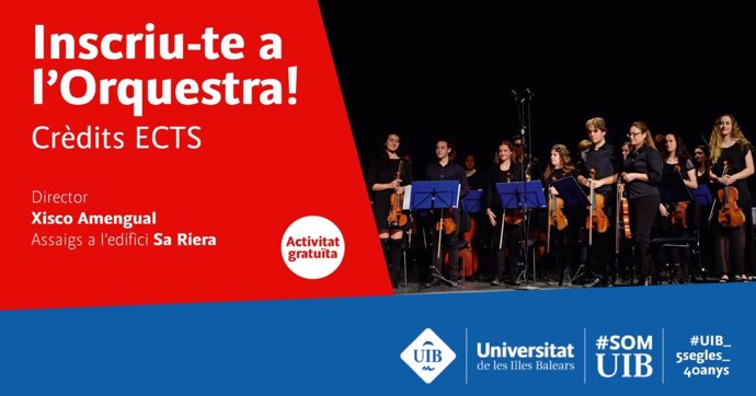 Cartel Orquesta UIB