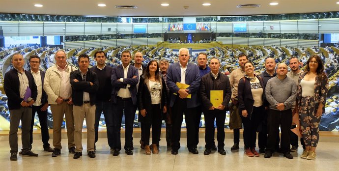 Delegación de COAG-A en Bruselas.