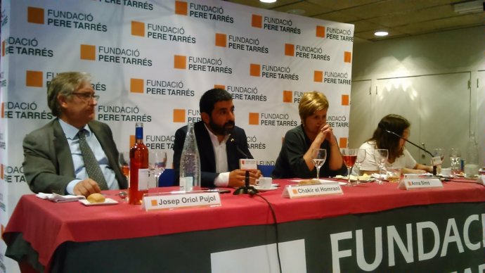 Josep Oriol Pujol, Chakir El Homrani, Anna Simó y Jessica Mouzo