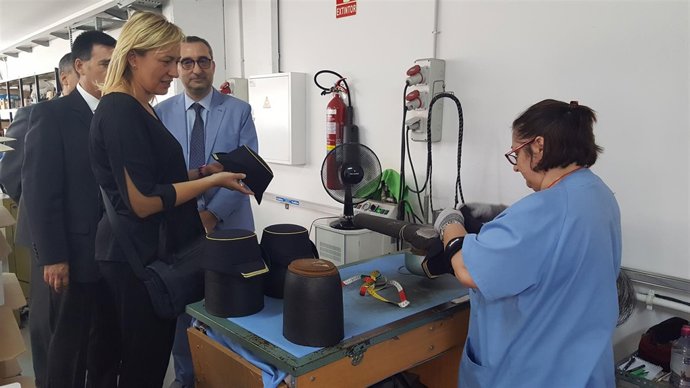 Visita a la empresa Angel Gabardós.