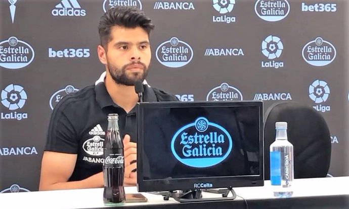 El futbolista mexicano del RC Celta Néstor Araujo