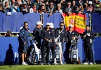 Sergio García y Rahm disputarán los 'fourballs' del sábado con McIlroy y Poulter