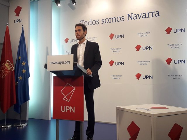 El parlamentario de UPN, Sergio Sayas.