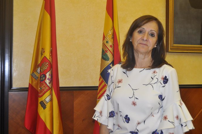 Carmen Sánchez es la delegada del Gobierno en Aragón. 