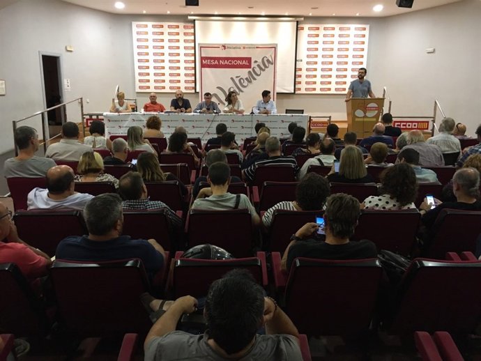 Mesa Nacional de Iniciativa pel Poble Valencià 29 de septiembre de 2018