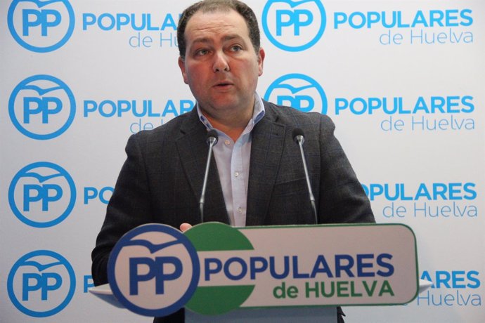 El portavoz del PP en la Diputación Provincial, David Toscano