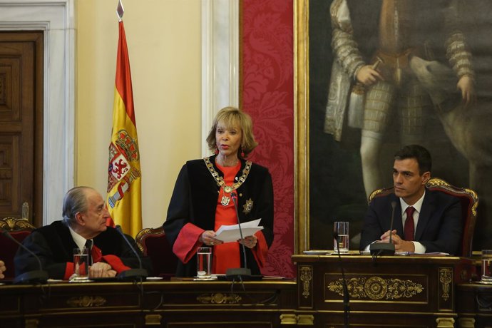 Toma de posesión de la presidenta del Consejo de Estado, María Teresa Fernández 