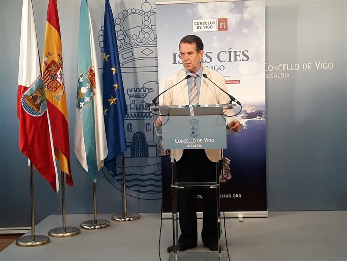 Abel Caballero en rueda de prensa