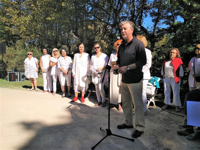 Santisteve este domingo en el Parque Grande José Antonio Labordeta.