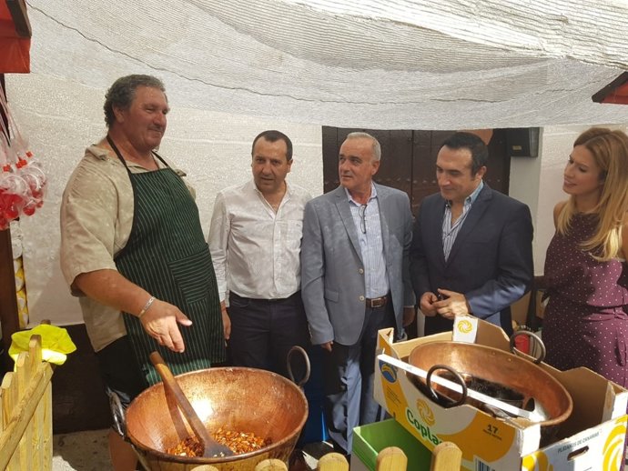 Ruiz Espejo en el Día de la Almendra de Almogía