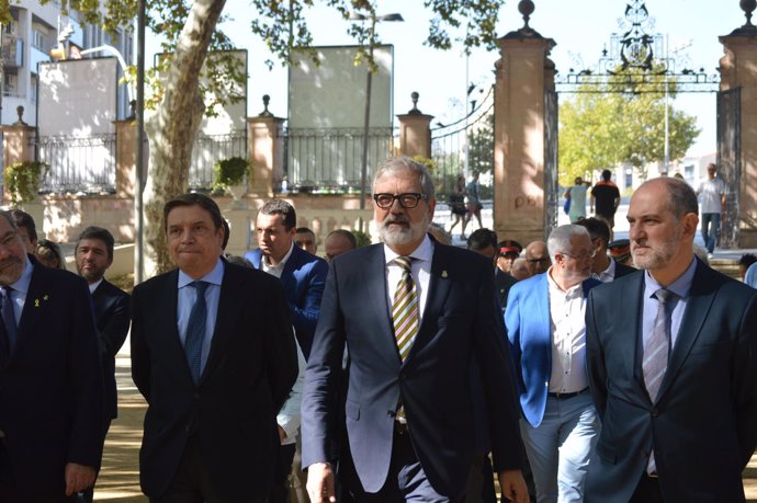 El ministro de Agricultura, Luis Planas ha clausurado la Fira de Sant Miquel