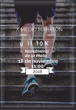 Cartel del Medio Maratón de Navalmoral