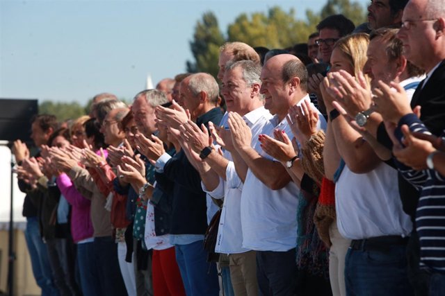 Acto de celebración del Alderdi Eguna, el Día del Partido del PNV, en Foronda, V