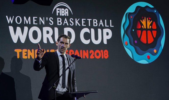 Jorge Garbajosa en el Mundial de Tenerife