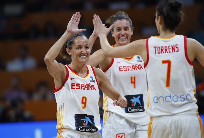 La capitana de la selección española de baloncesto, Laia Palau