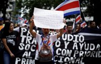 Costa Rica continúa paralizada casi cuatro semanas después