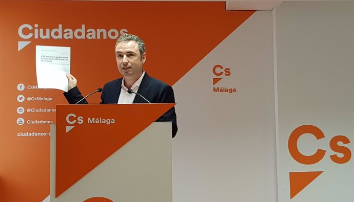 Guillermo Díaz diputado por Málaga CS ciudadanos Congreso Diputados