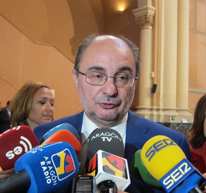 El president de l'Aragó, Javier Lambán