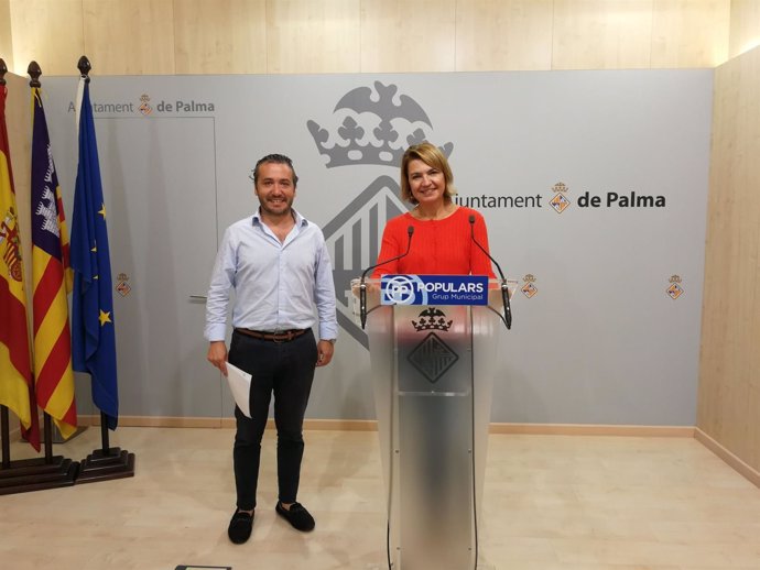 Rueda de prensa del PP de Palma