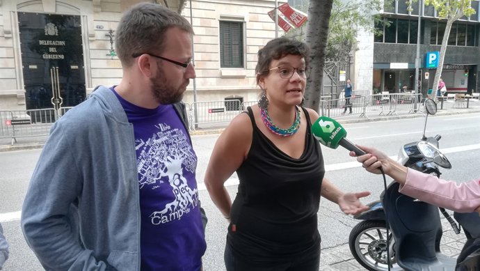 Natàlia Sànchez, Vidal Aragonès (CUP)
