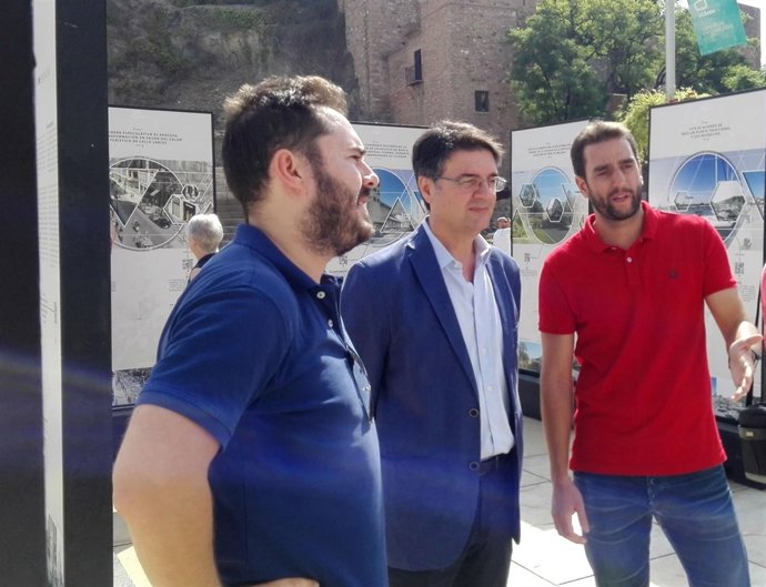 Exposición arquitectura málaga semana colegio oficial arqutiectos