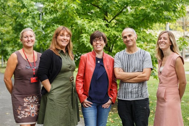 Los integrantes del equipo investigador de la UPNA