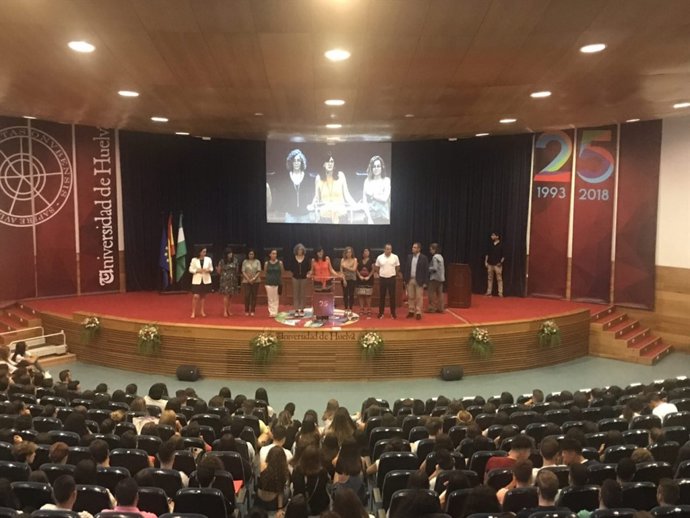 Jornada de bienvenida a la UHU. 