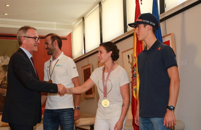 Ana Carrasco Alejandro Valverde José Guirao Jorge Prado CSD