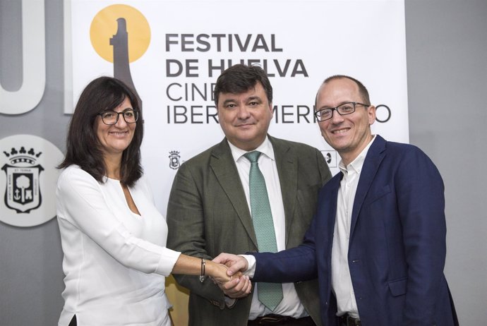 Acuerdo entre la Onubense y el Festival de Cine Iberoamericano de Huelva. 
