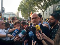 Eduard Pujol (JxCat) reprocha al Gobierno no haber pedido perdón por las cargas del 1-O