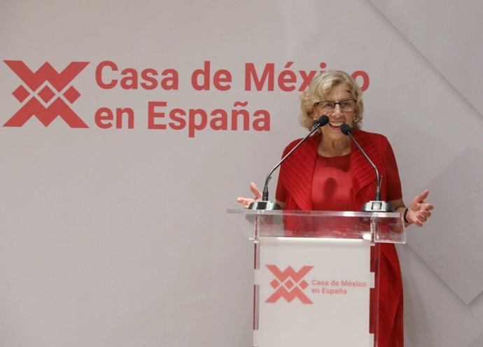 La alcaldesa de Madrid en la Casa de México